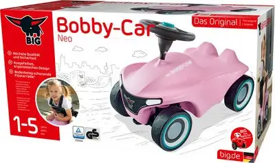 BIG Bobby Car Gåbil, Neo Rosé - Bilde 2