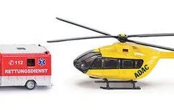 Siku Ambulanse & Helikopter Sett 1:87