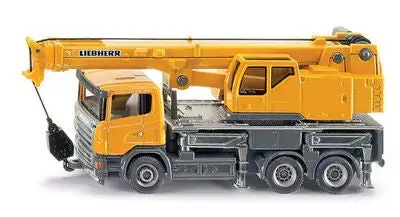 SIKU Kranbil Teleskop Scania 1:87