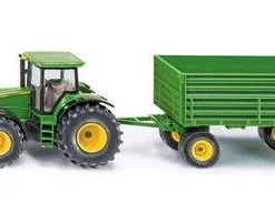 SIKU Traktor Med Tilhenger John Deere 1:50