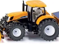 Siku Traktor Med Plog Og Saltspreder 1:50