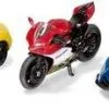 SIKU Sportsbil Og Motorsykkel Sett