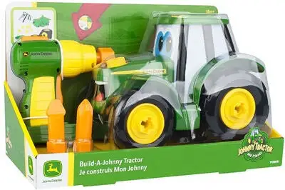 John Deere Byggeleke Traktor Johnny - Bilde 4