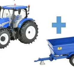 Britains Tilhenger Til Traktor New Holland T6