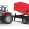 Bruder Massey Ferguson 7480 Traktor Med Tilhenger