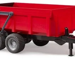 Bruder Fliegl Tippetilhenger, Rød