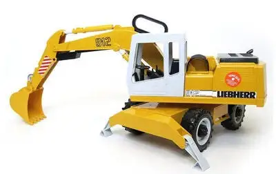 Bruder MAN TGA Construction Truck Og Liebherr Gravemaskin - Bilde 4