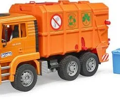 Bruder MAN TGA Søppelbil, Oransje