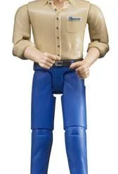 Bruder Figur Med Blå Jeans