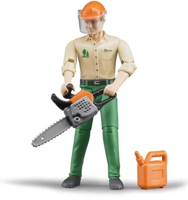 Bruder Skogsarbeider Med TilbehĂžr