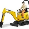 Bruder JCB Micro Gravemaskin 8010 CTS Med Figur