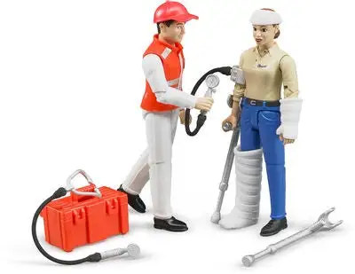 Bruder Ambulanse Med Figursett