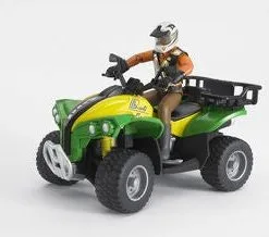 Bruder Firehjuling Med Fører