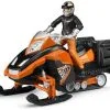 Bruder Snøscooter Med Fører Og Tilbehør