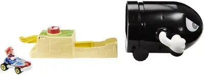 Hot Wheels Mario Kart Bullet Bill Play Set