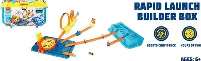 Hot Wheels HotWheels TBU Rapid Launch Builder Box Bilbane