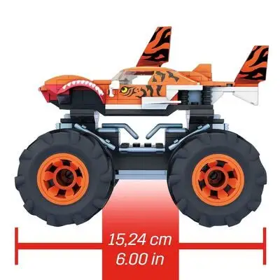 Mega Construx MegaConstrux Tiger Shark Monster Truck Bil - Bilde 4