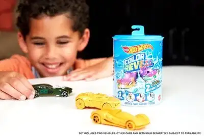 Hot Wheels HotWheels Color Reveal Biler 2-pakning - Bilde 4