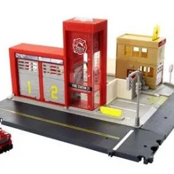 Matchbox Action Drivers Lekesett Brannstasjon