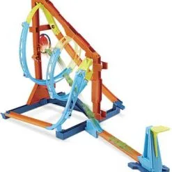 Hot Wheels HotWheels Track Builder Corkscrew Twist Kit Bilbane