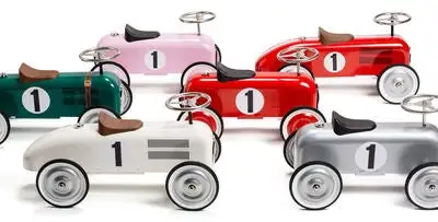 Mini Speeders Classic GÄbil, Hvit - Bilde 9