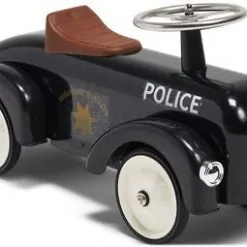 Mini Speeders Gåbil Politi, Svart