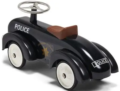 Mini Speeders GÄbil Politi, Svart - Bilde 2