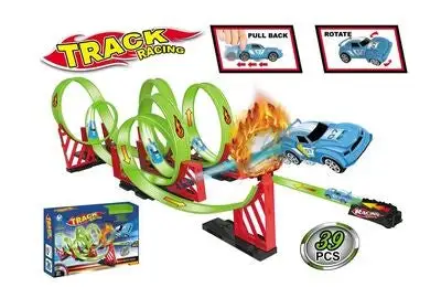 Alex's Garage Pull-Back Bilbanesett